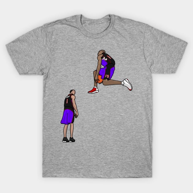 vince and mcgrady T-Shirt by rsclvisual